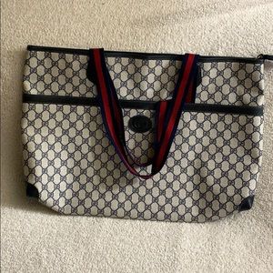 Vintage Gucci Shopper Bag